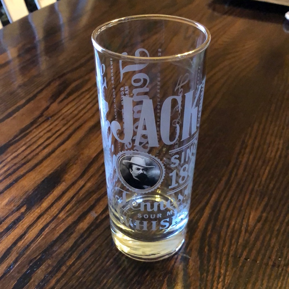 Jack Daniels Whiskey Glass